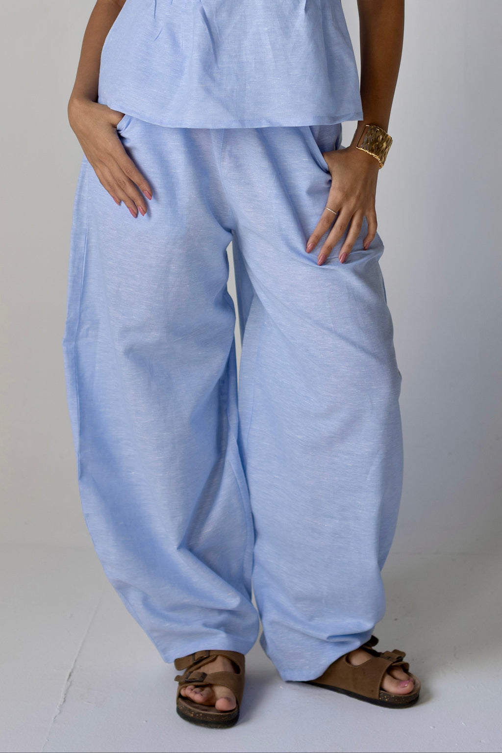 Balloon Pants Blue