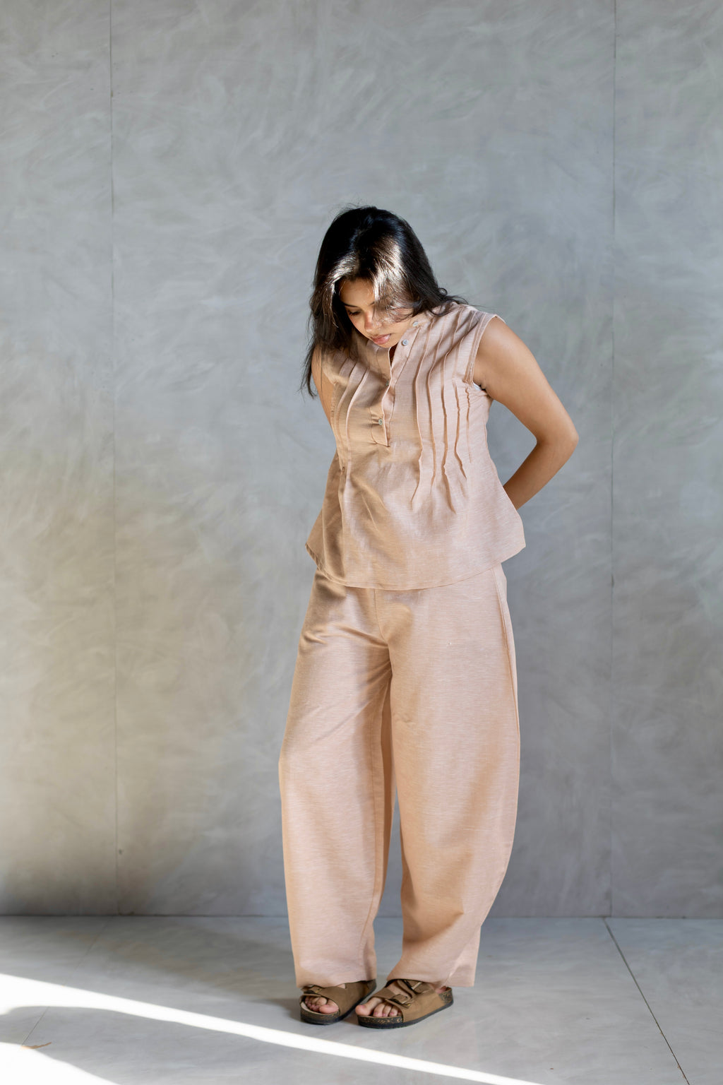 Balloon Pants Beige