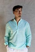 Linen Henly Shirt Mint